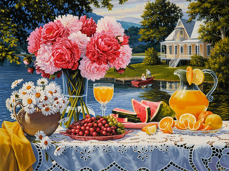 Le temps des pivoines